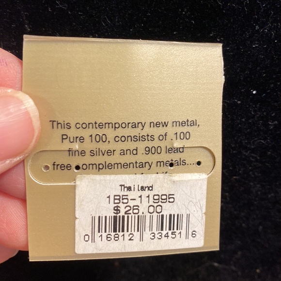 Pure 100 by Danecraft Dangle Earrings - Picture 4 of 4